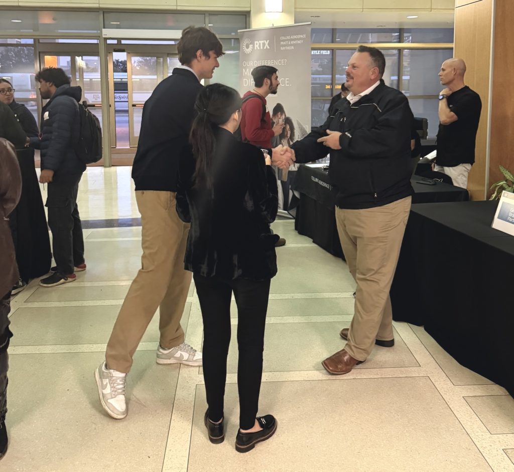 Students at 2026 Networking Social